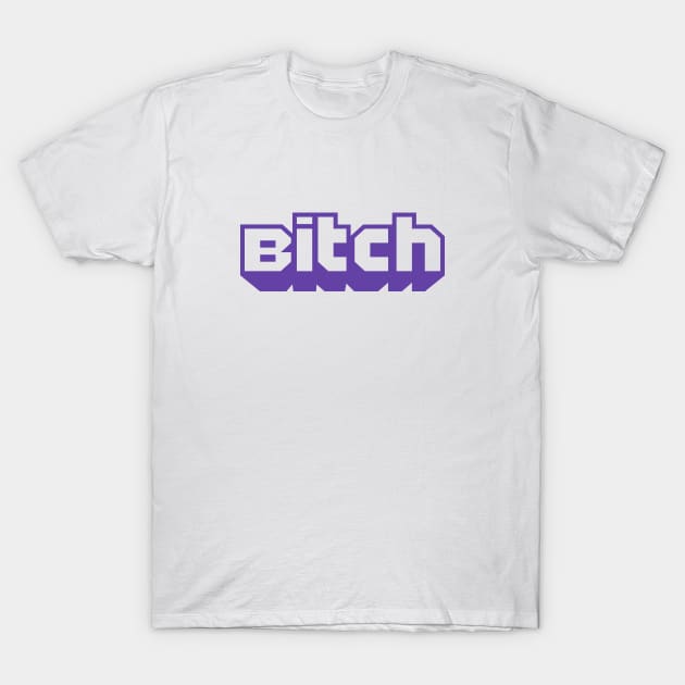 Twitch t online shirt purple
